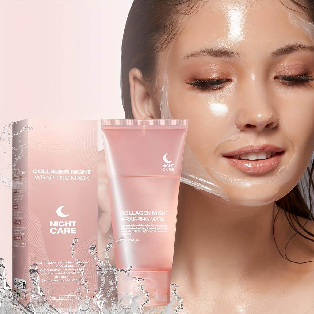 GlowMask™ - Recupera la elasticidad y reduce arrugas mientras duermes