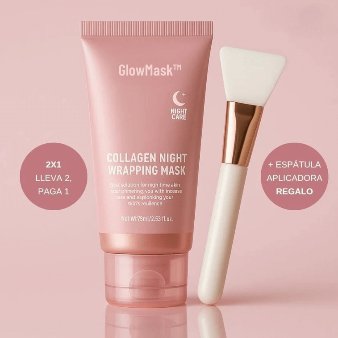 GlowMask™ - Recupera la elasticidad y reduce arrugas mientras duermes