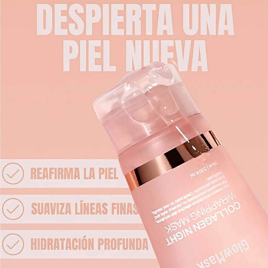 GlowMask™ - Recupera la elasticidad y reduce arrugas mientras duermes